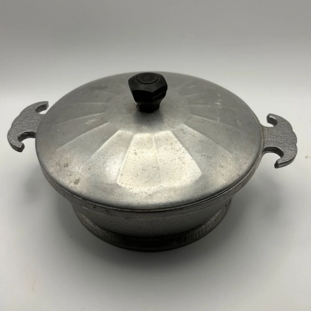 Guardian Service Dutch Oven Casserole Pot with Lid Cast Aluminum‎ Cookware VTG